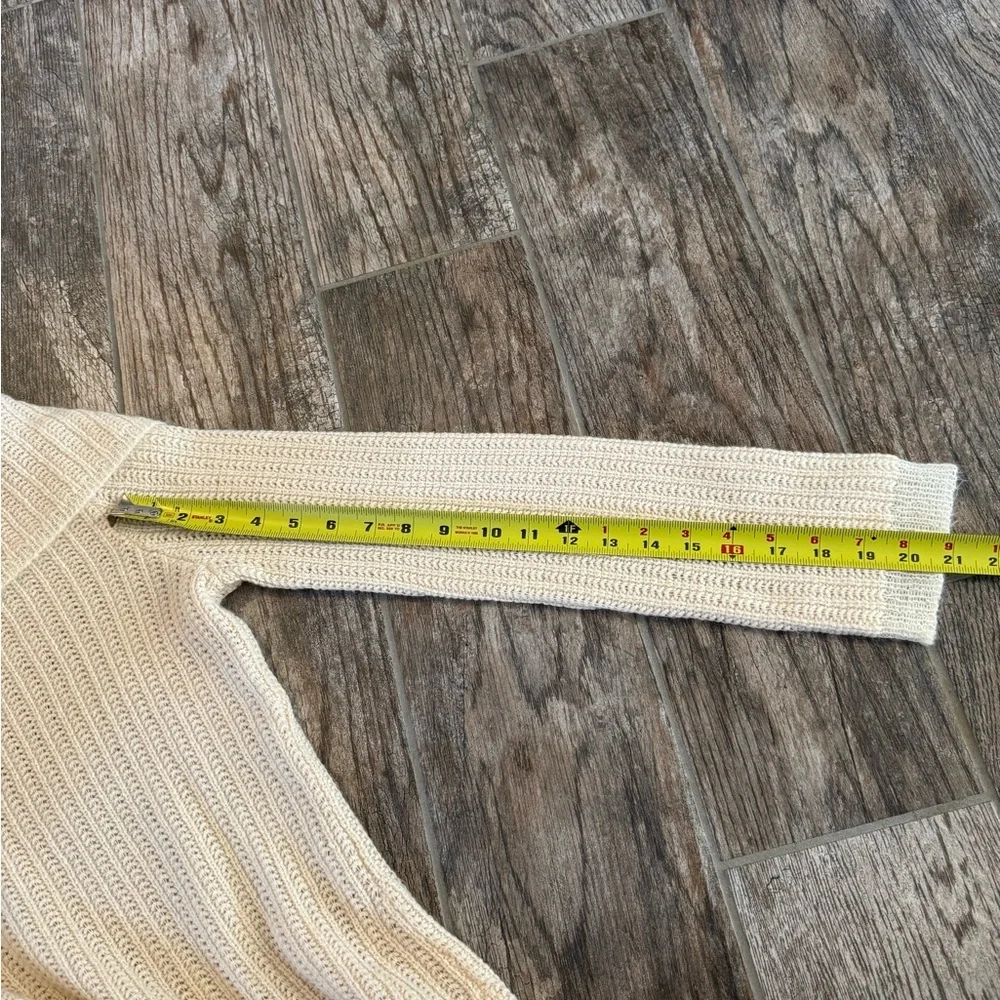 Ann Taylor Cream Cowl Neck Sweater